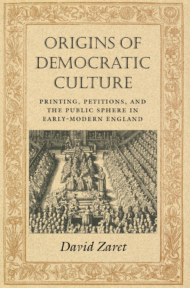 Origins Of Democratic Culture Princeton University Press - 