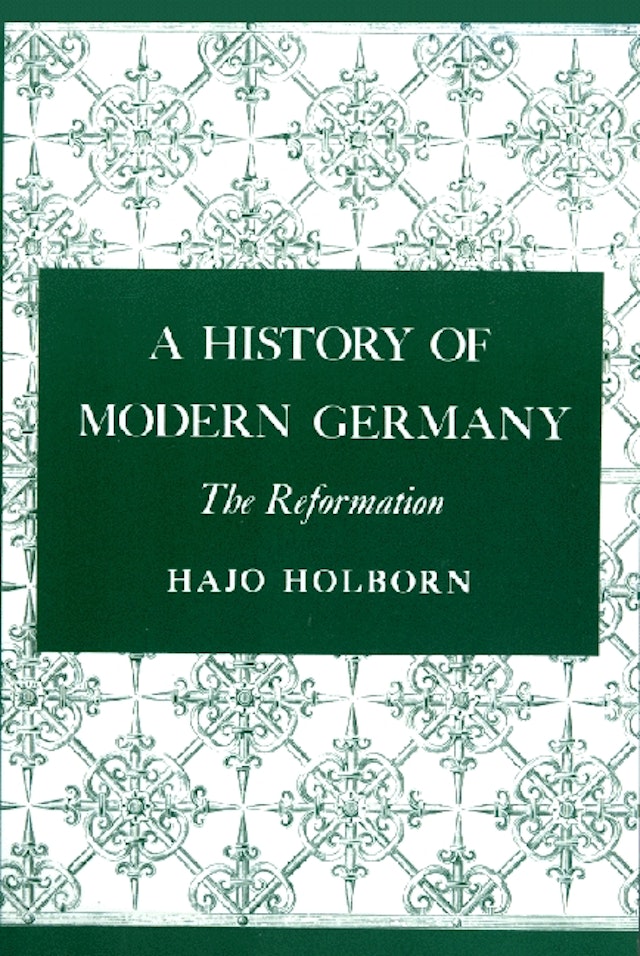 A History of Modern Germany, Volume 1
