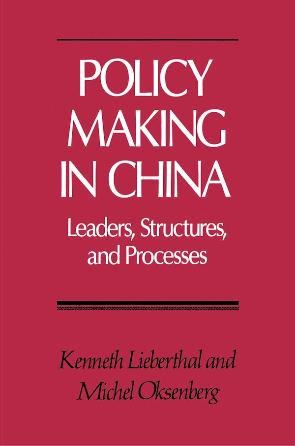 policy-making-in-china-princeton-university-press