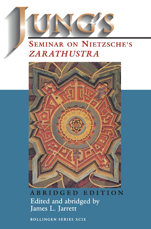 Jung's Seminar on Nietzsche's <i>Zarathustra</i>