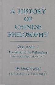 History of Chinese Philosophy, Volume 1