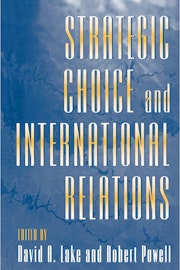Strategic Choice and International Relations