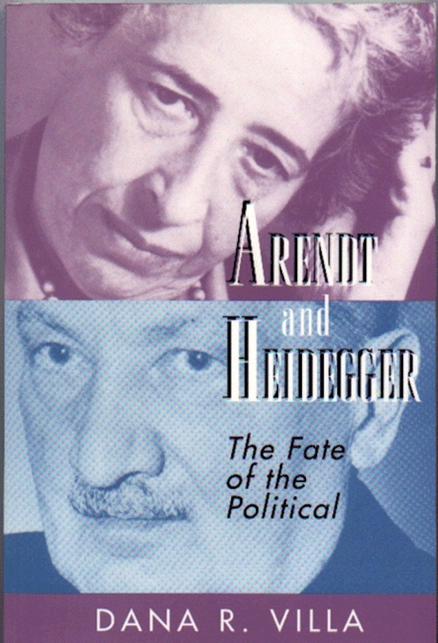 Arendt and Heidegger