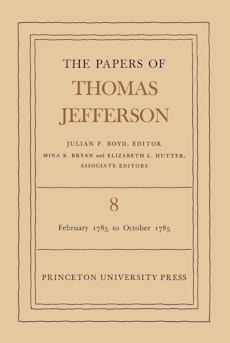 The Papers of Thomas Jefferson, Volume 8