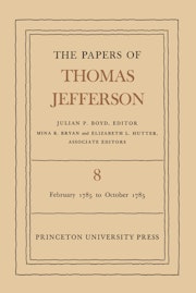 The Papers of Thomas Jefferson, Volume 8