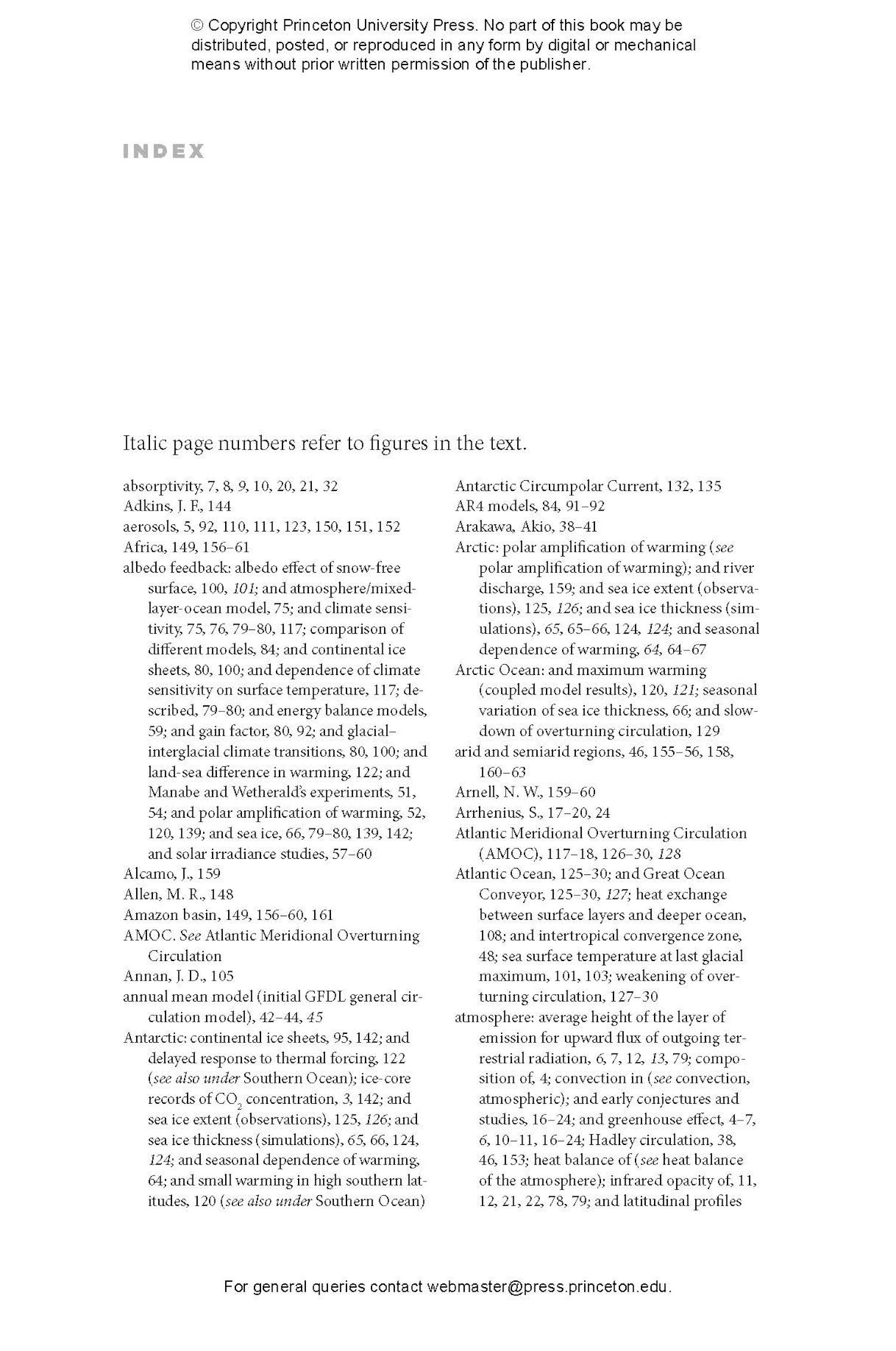 Beyond Global Warming Princeton University Press