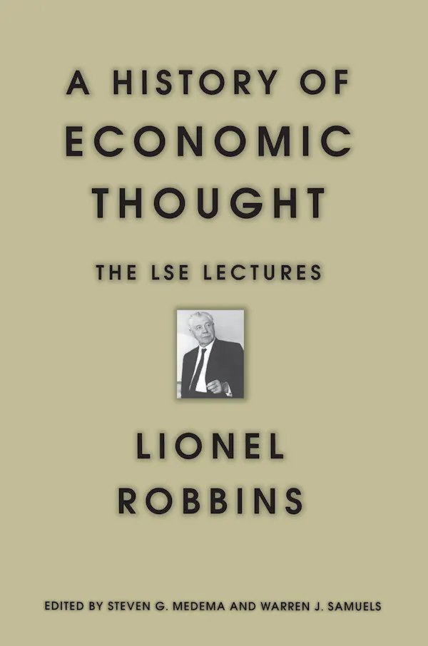 A History of Economic Thought Princeton University Press
