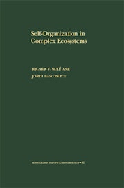 Self-Organization in Complex Ecosystems. (MPB-42)
