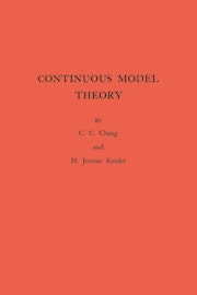 Continuous Model Theory. (AM-58), Volume 58