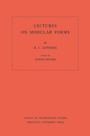 Lectures on Modular Forms. (AM-48), Volume 48