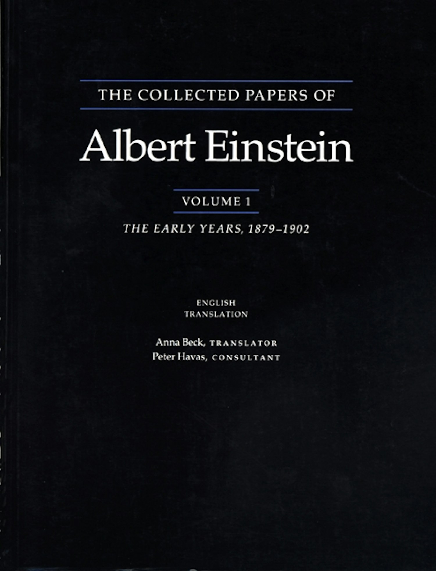 The Collected Papers Of Albert Einstein Volume 1 English Princeton