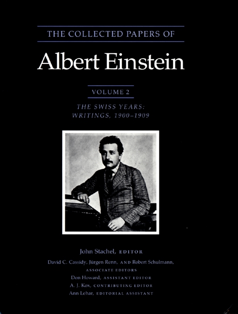 The Collected Papers Of Albert Einstein Volume 2 Princeton