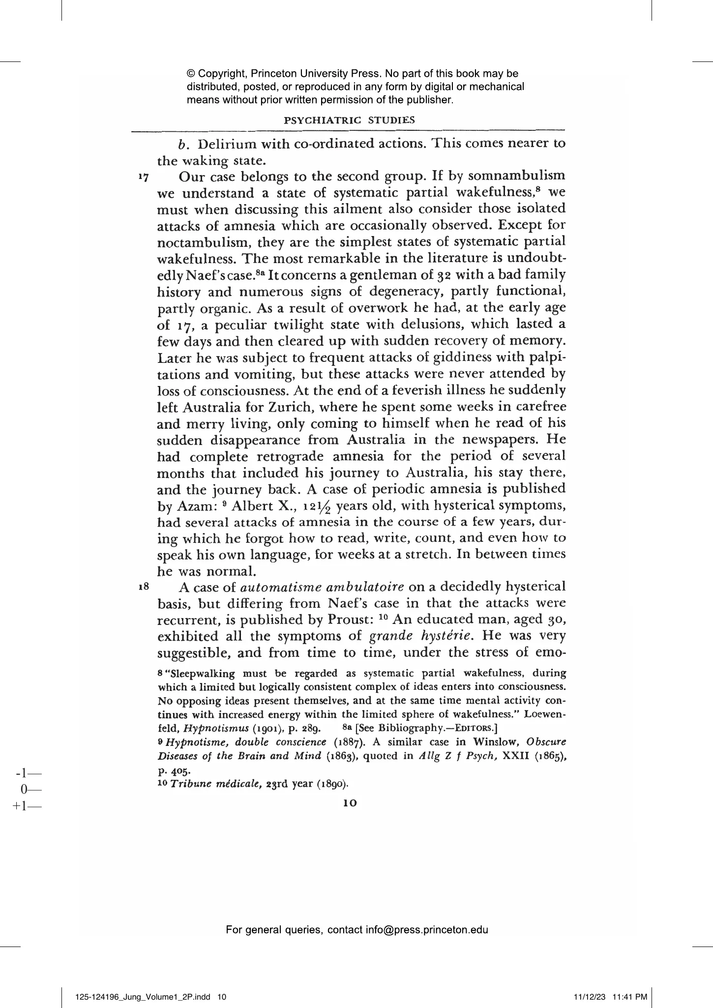 Collected Works of C. G. Jung, Volume 1 | Princeton University Press