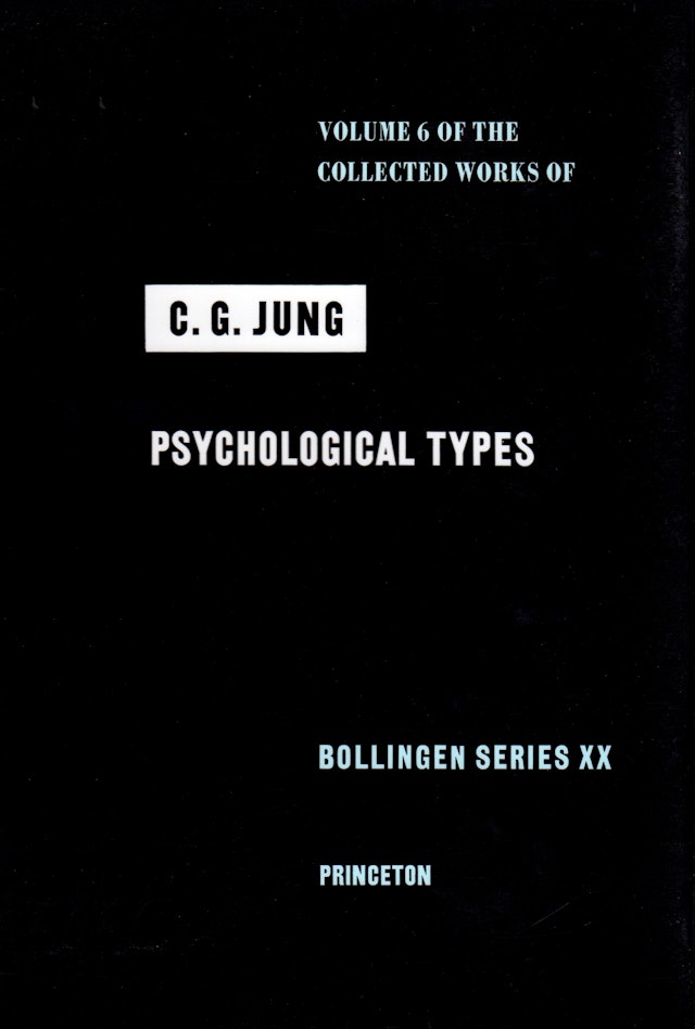 Collected Works of C.G. Jung, Volume 6