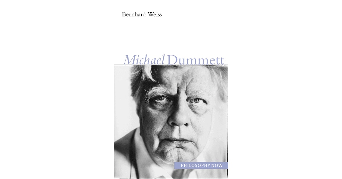 Michael Dummett Princeton University Press