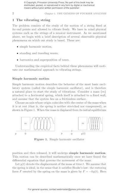 Fourier Analysis | Princeton University Press