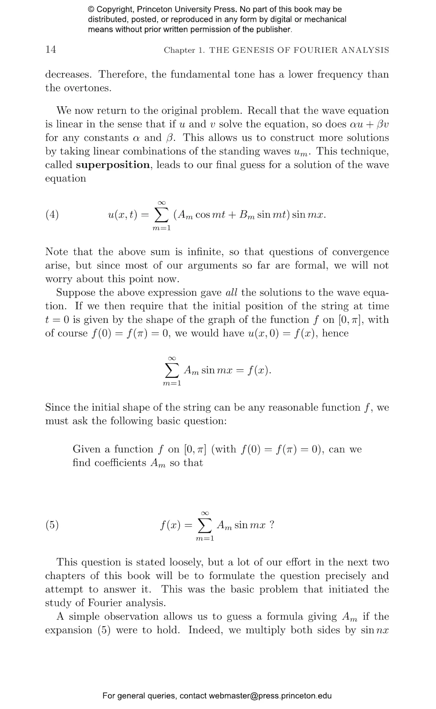 Fourier Analysis | Princeton University Press