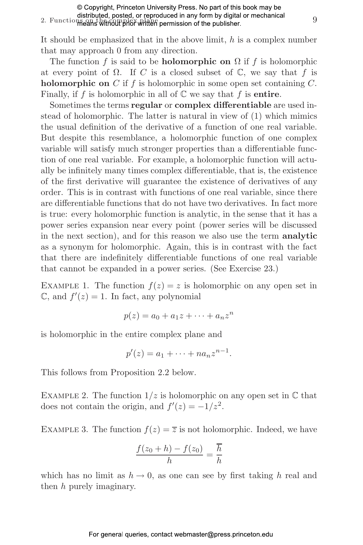 Complex Analysis | Princeton University Press