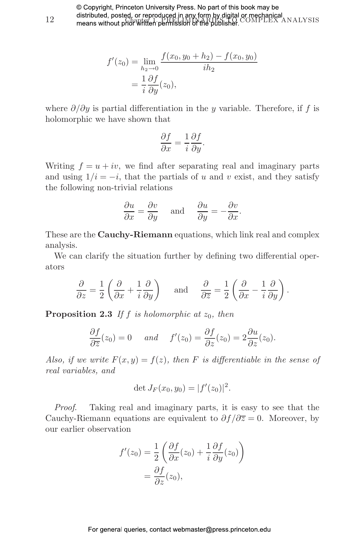 Complex Analysis | Princeton University Press