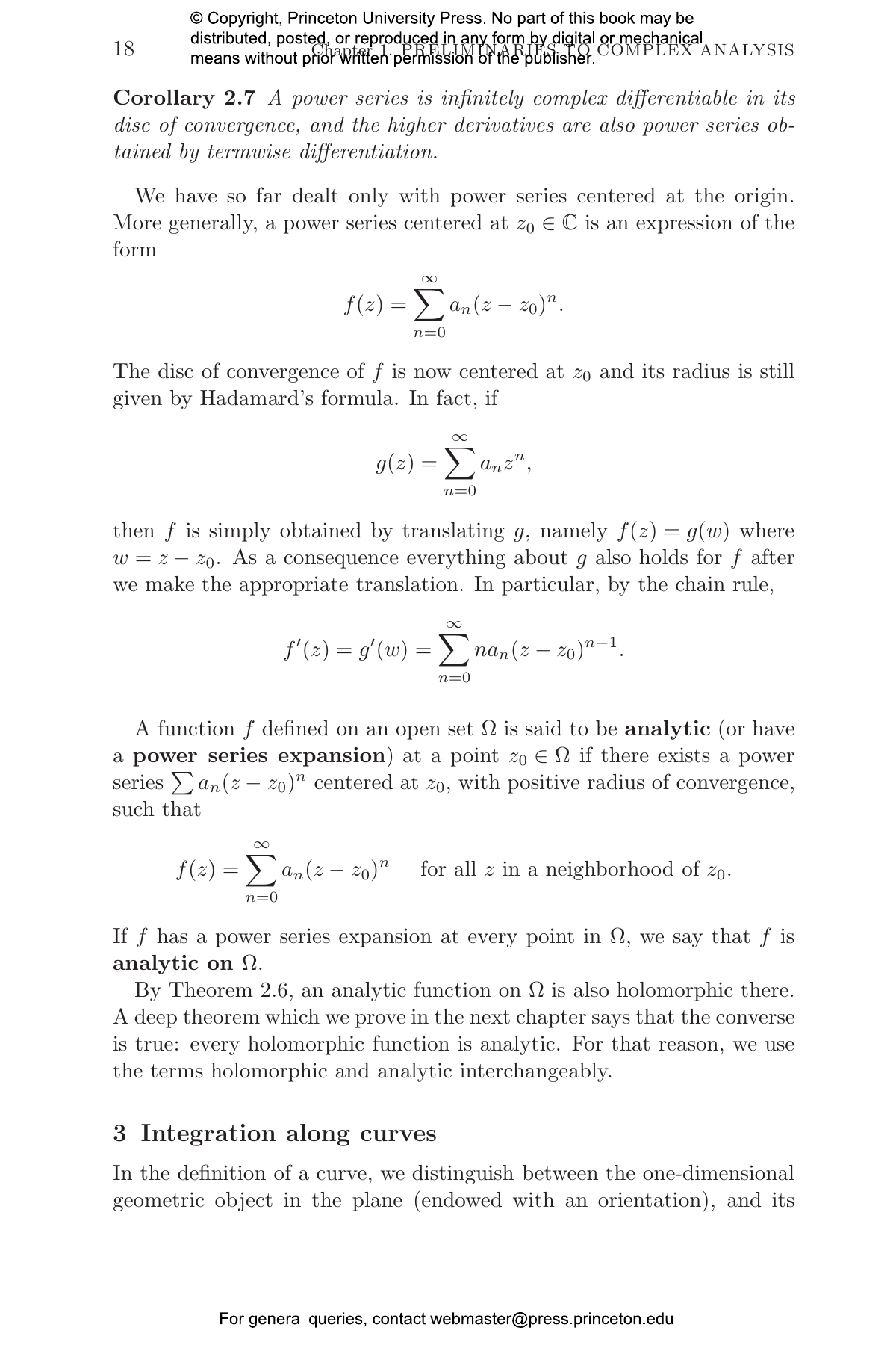 Complex Analysis | Princeton University Press