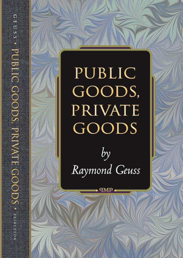 Public Goods, Private Goods
