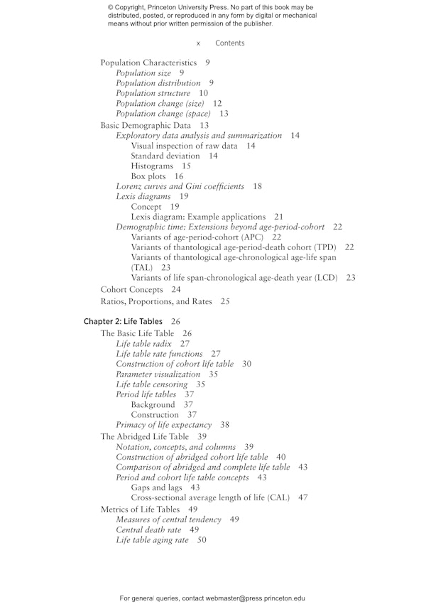 Biodemography | Princeton University Press