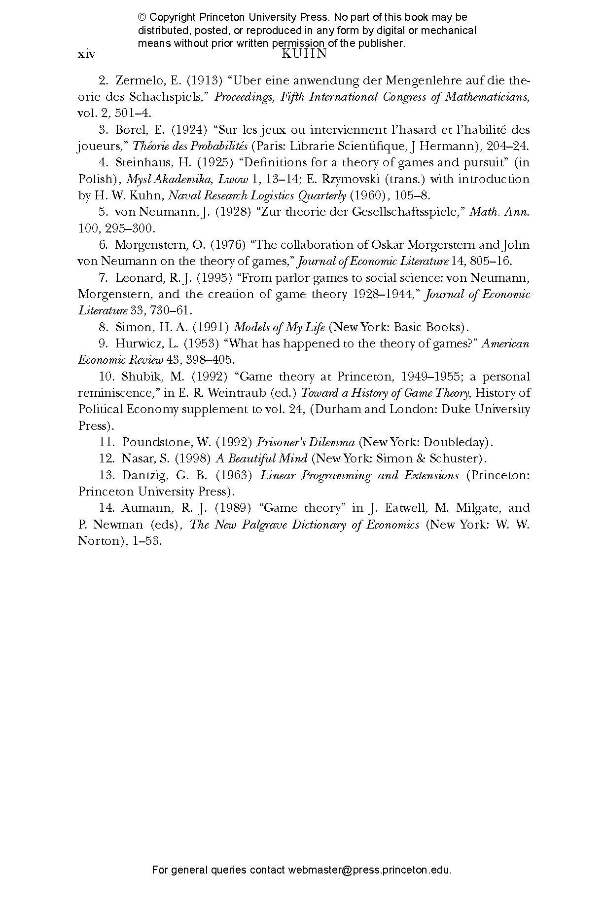 Theory of Games and Economic Behavior | Princeton University