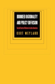 Bounded Rationality and Policy Diffusion