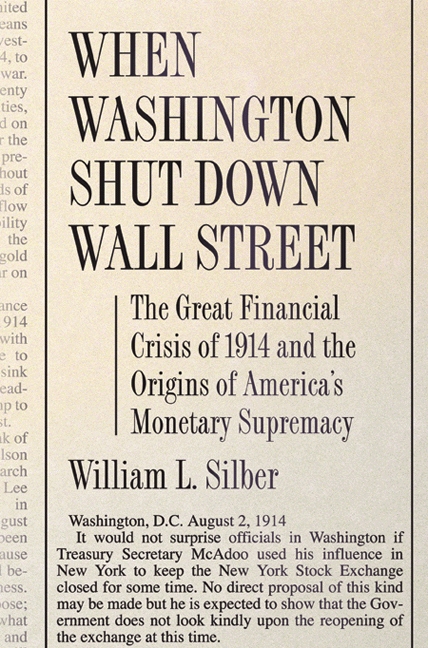 When Washington Shut Down Wall Street Press University Princeton 