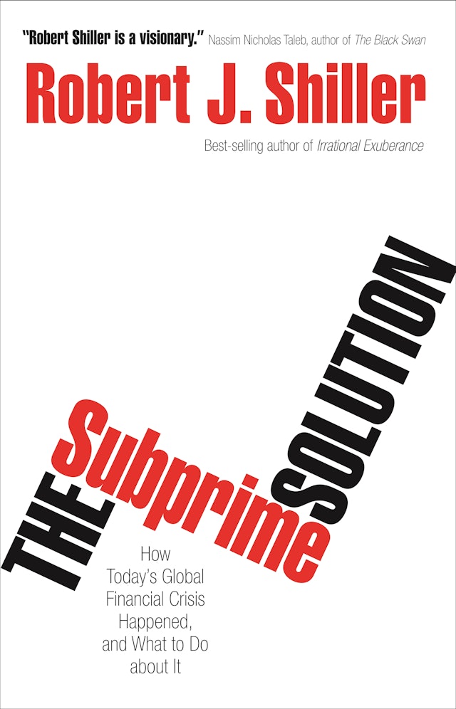 The Subprime Solution Princeton University Press