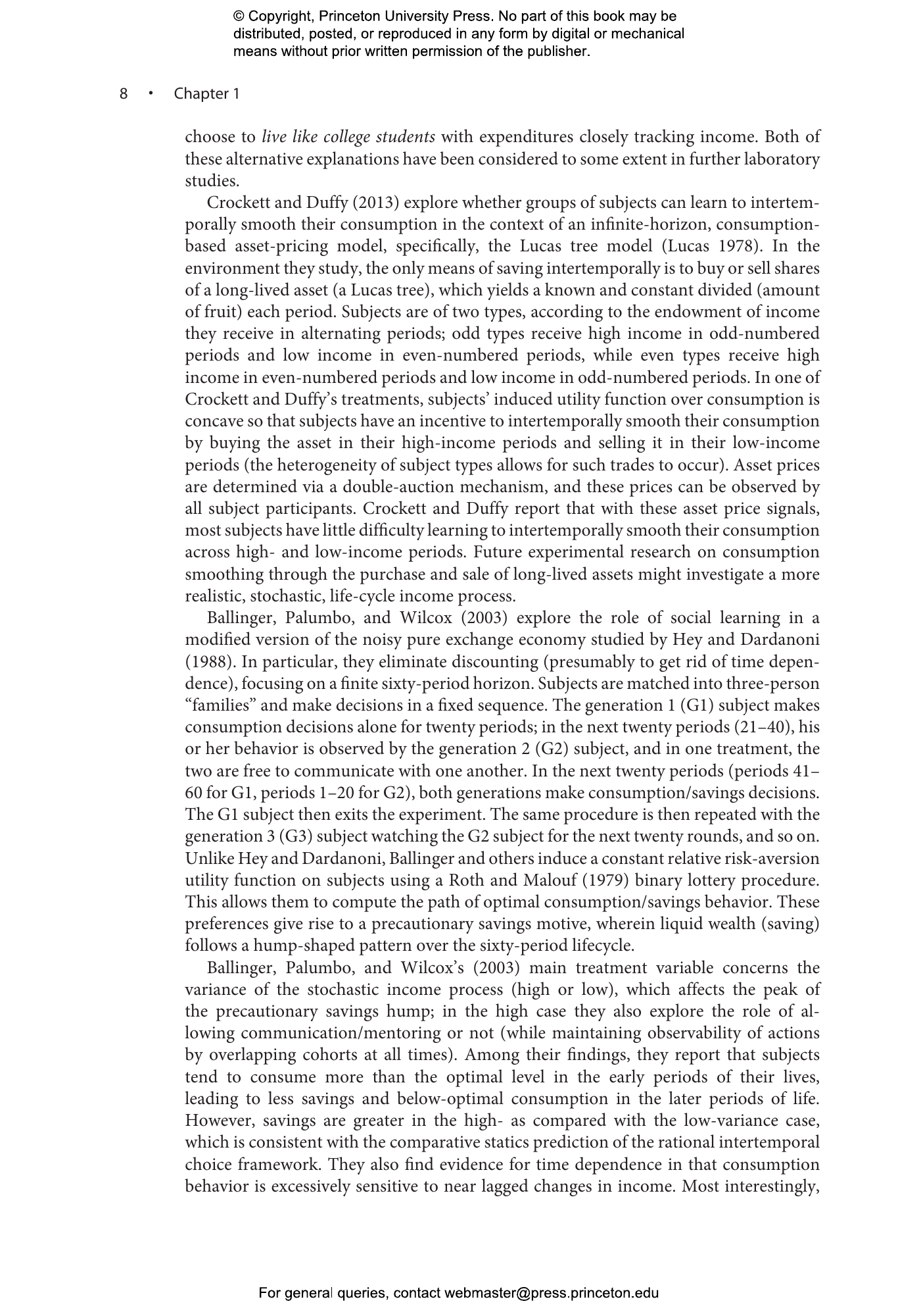 The Handbook of Experimental Economics, Volume 2 | Princeton 