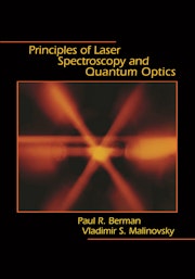 Principles of Laser Spectroscopy and Quantum Optics