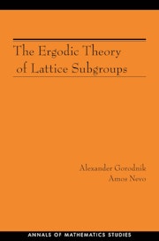 The Ergodic Theory of Lattice Subgroups (AM-172)