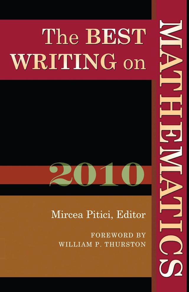 The Best Writing on Mathematics 2010