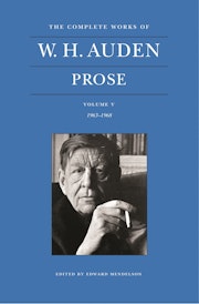 The Complete Works of W. H. Auden: Prose, Volume V
