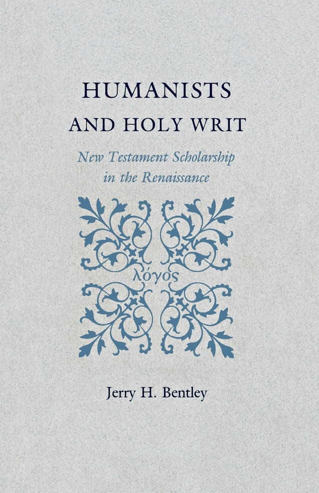 Humanists and Holy Writ