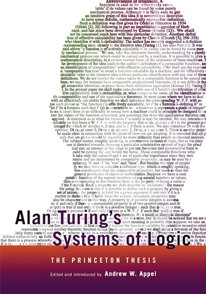 alan turing doctoral thesis