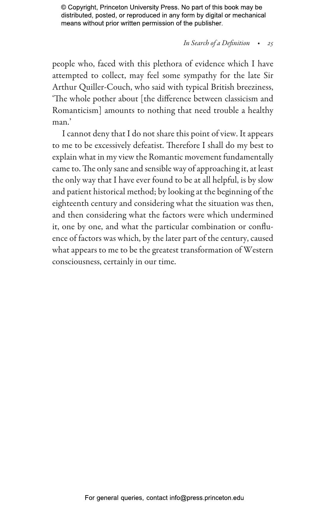 The Roots of Romanticism | Princeton University Press