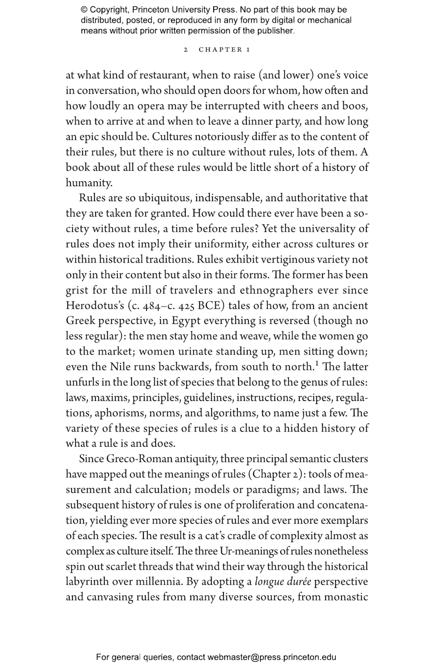 Rules Princeton University Press