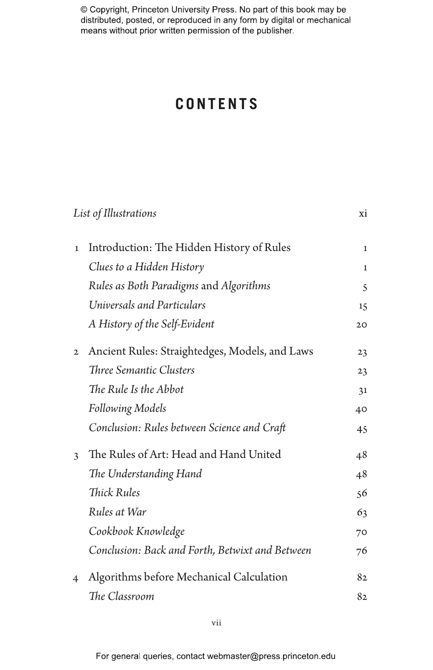 Rules Princeton University Press