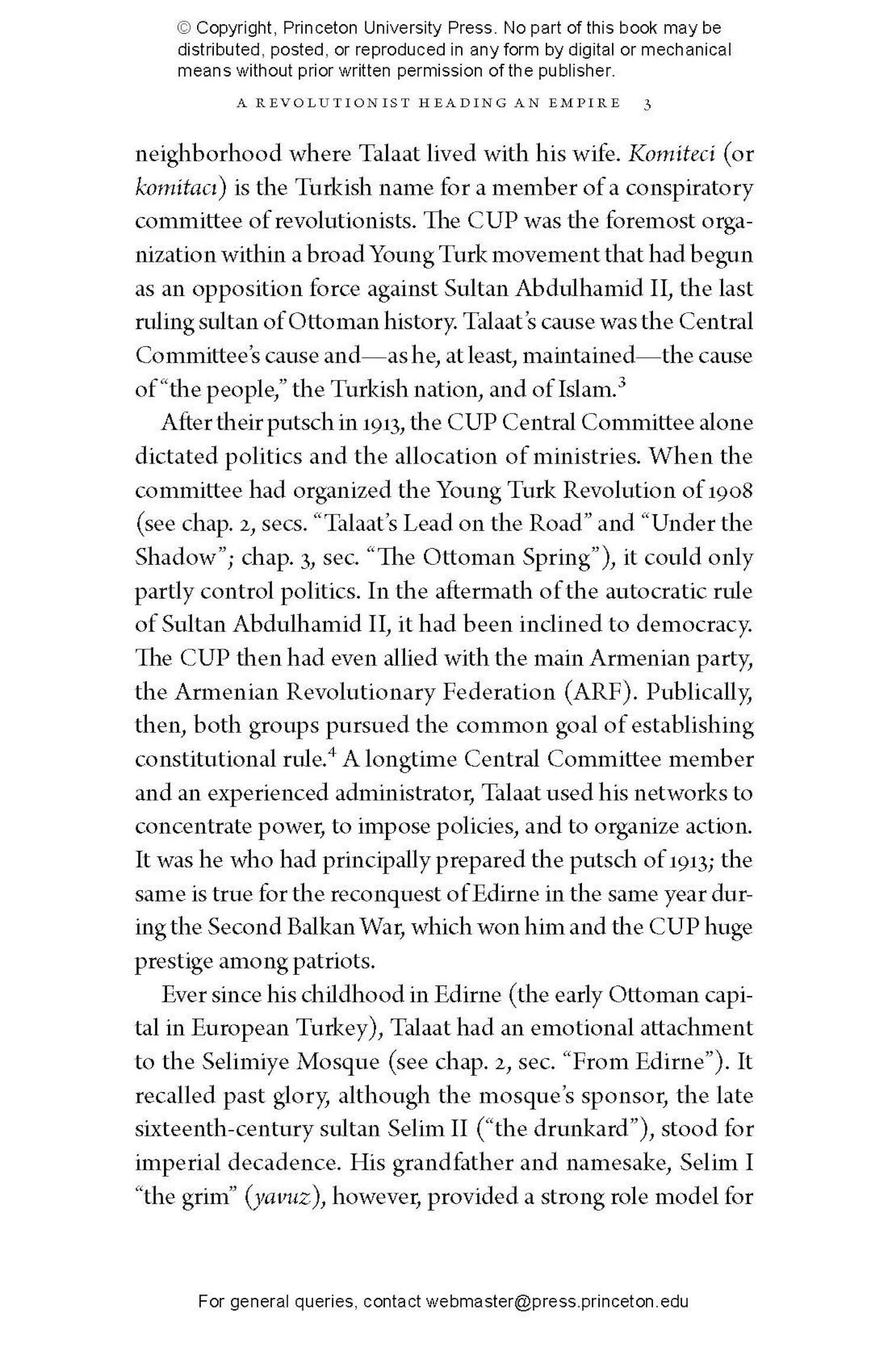 Talaat Pasha | Princeton University Press