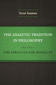 The Analytic Tradition in Philosophy, Volume 3