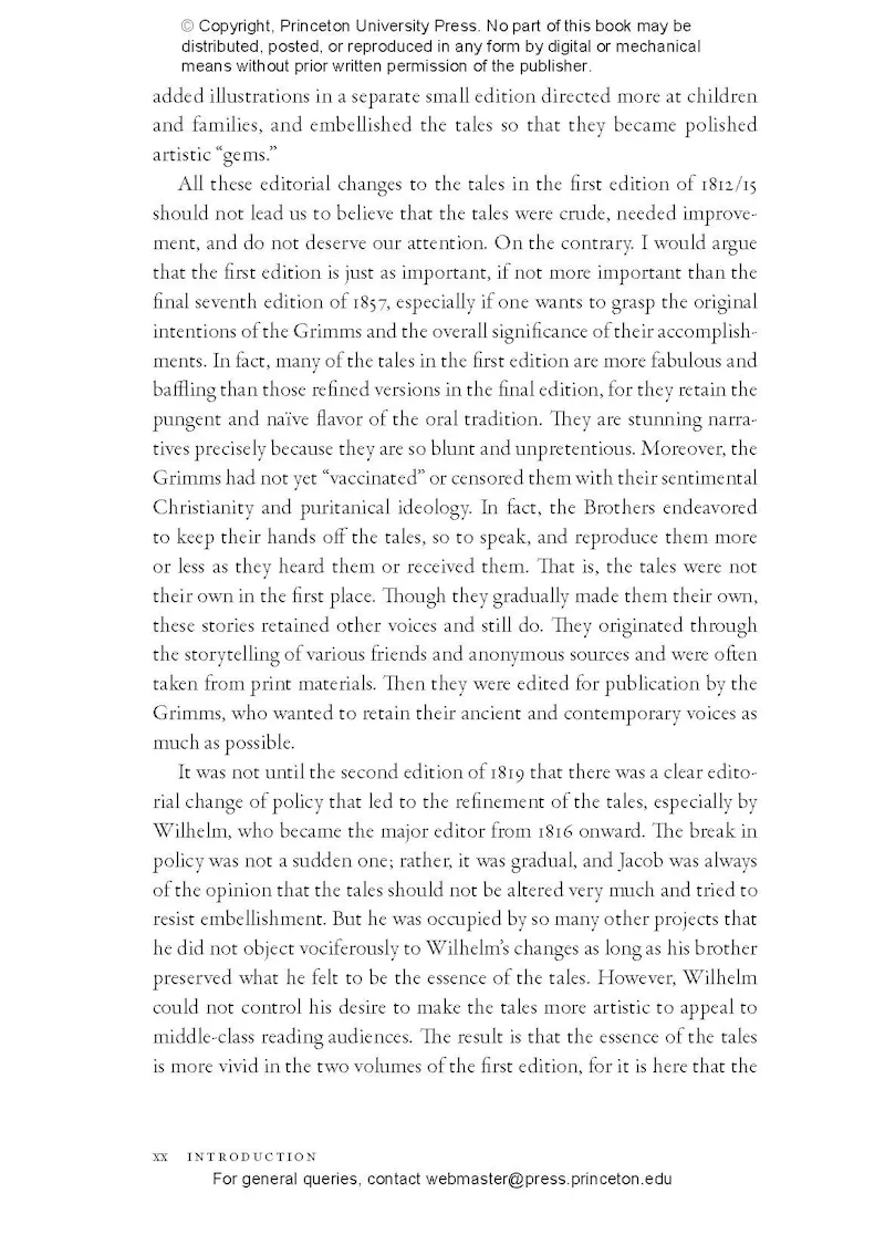 The Original Folk and Fairy Tales of the Brothers Grimm | Princeton ...