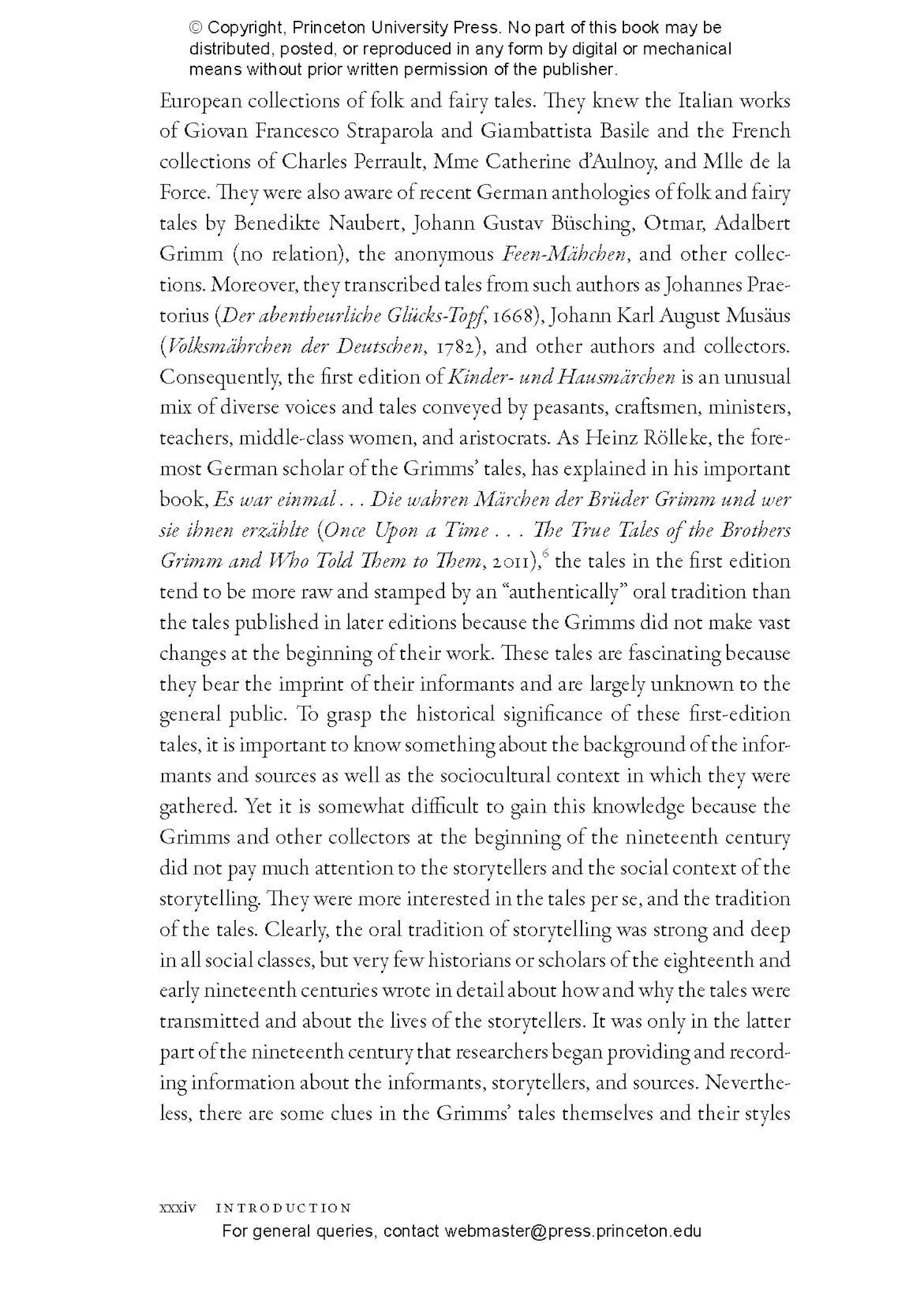 The Original Folk and Fairy Tales of the Brothers Grimm | Princeton ...