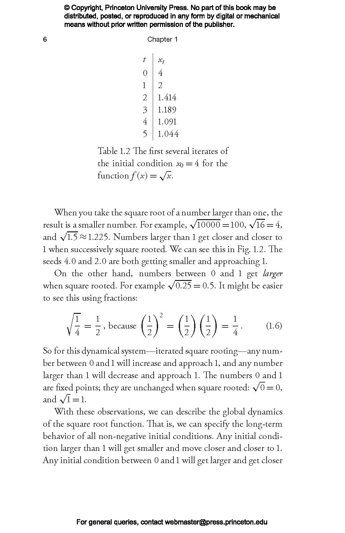 Chaos and Dynamical Systems