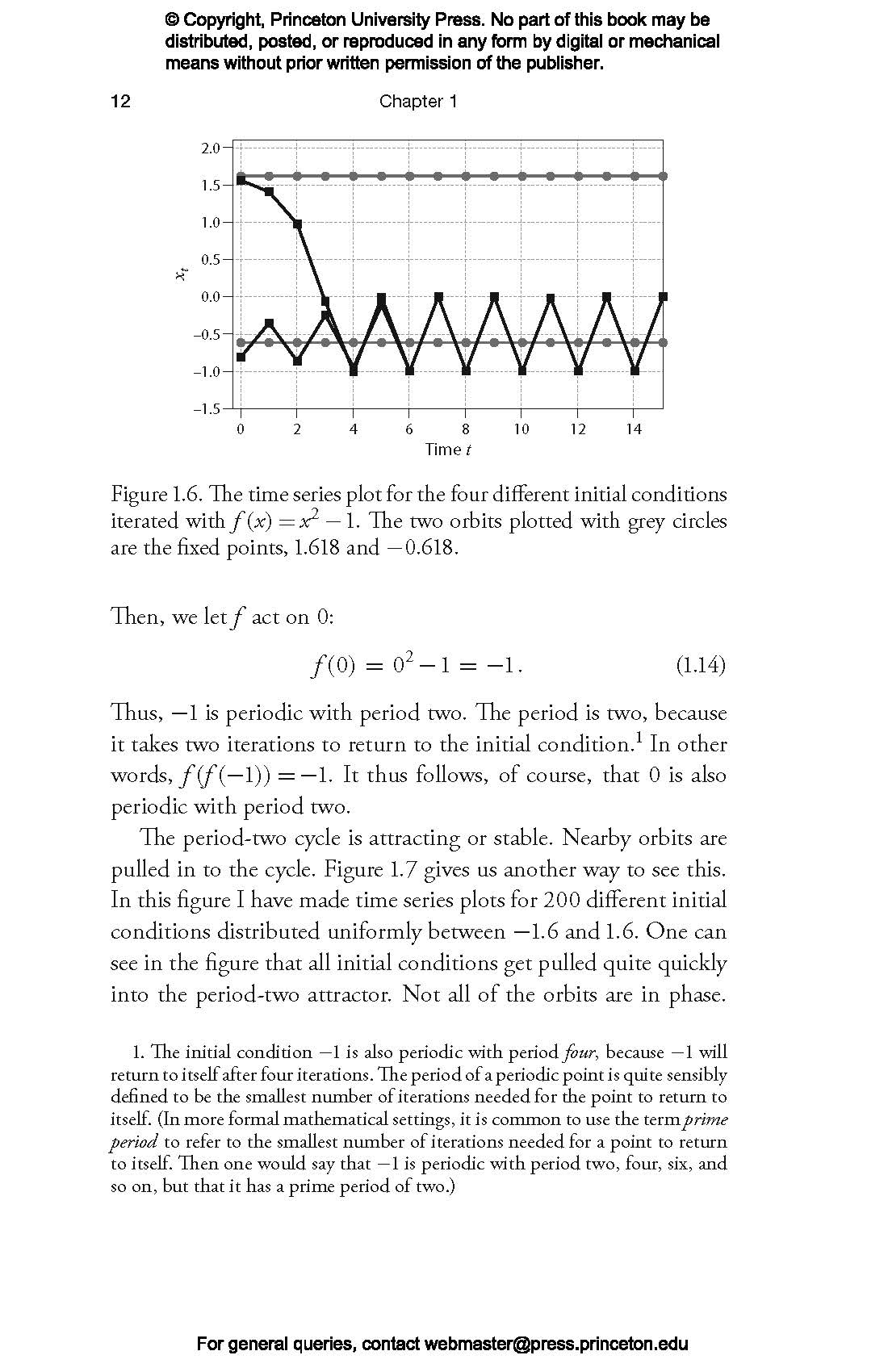 Chaos and Dynamical Systems