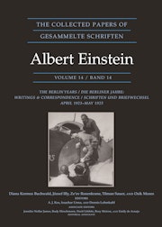 The Collected Papers of Albert Einstein, Volume 14