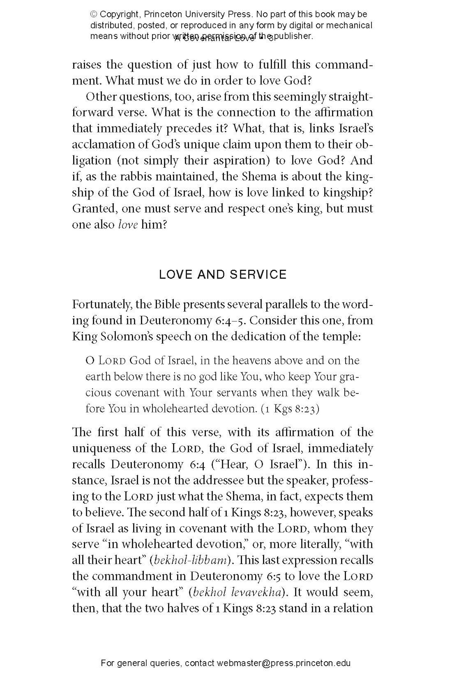 The Love of God | Princeton University Press