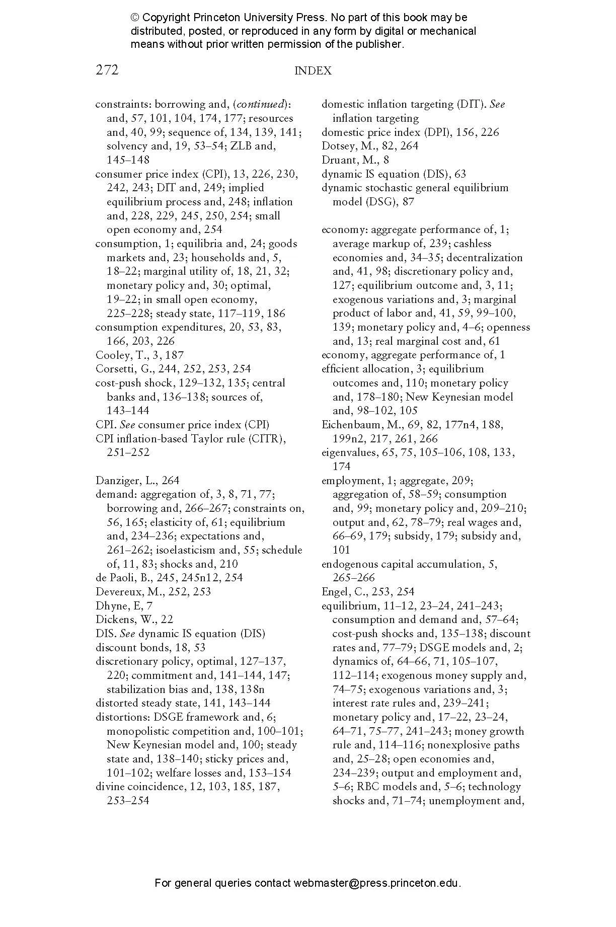 Monetary Policy, Inflation, and the Business Cycle | Princeton