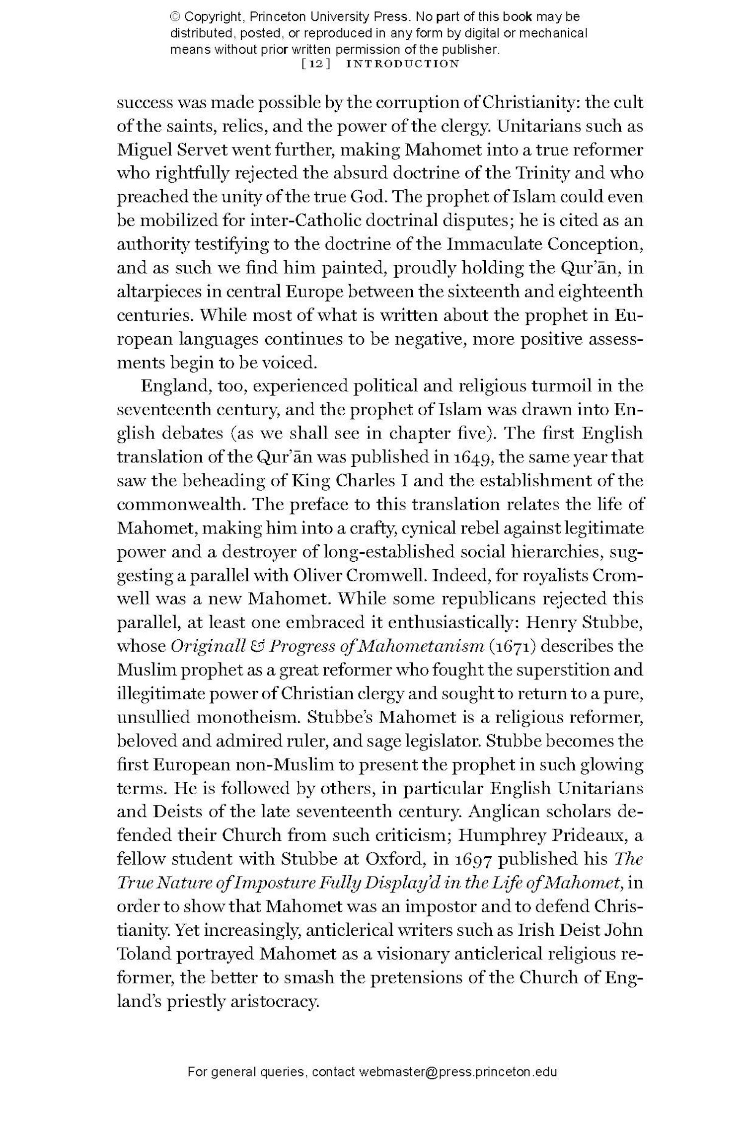 Faces of Muhammad Princeton University Press